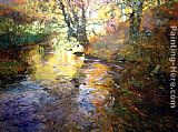 Fritz Thaulow At Quimperle painting